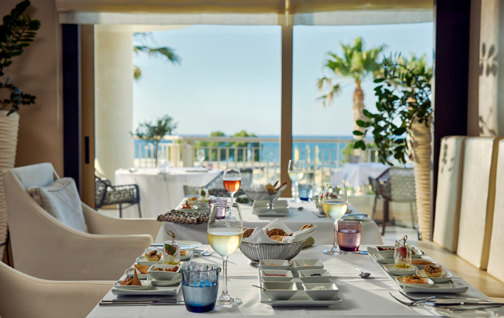 Restaurant im Hotel Candia Maris Kreta