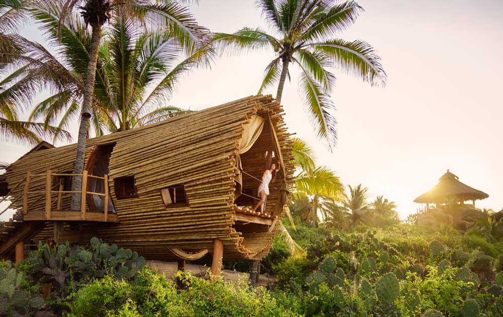 Bamboo Treehouse Playa Viva