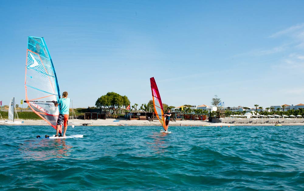 Windsurfen im Neptune Hotel Resort