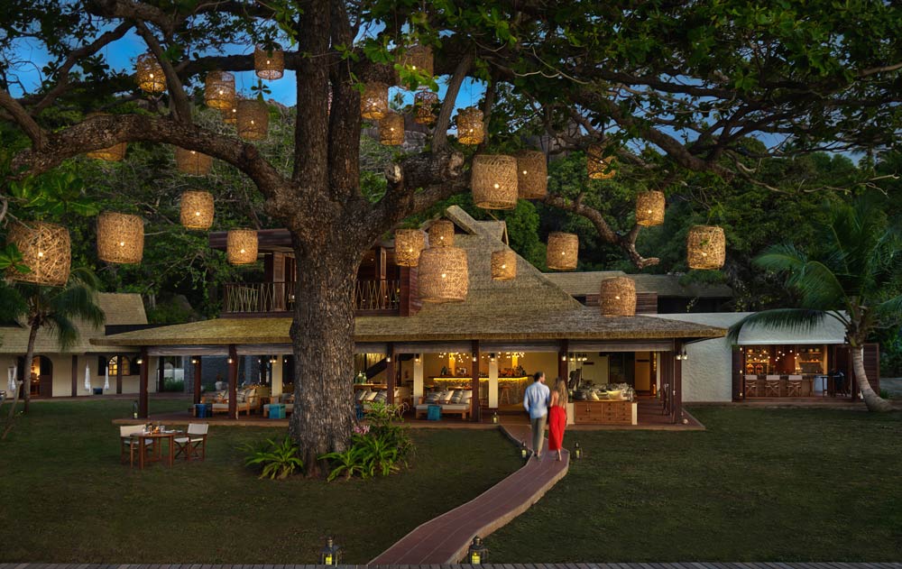 Island Café des Six Senses Seychellen