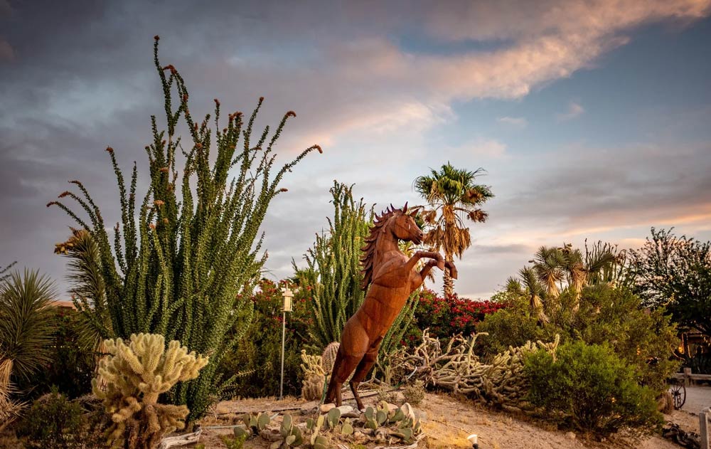Luftausnahme der Guest Ranch