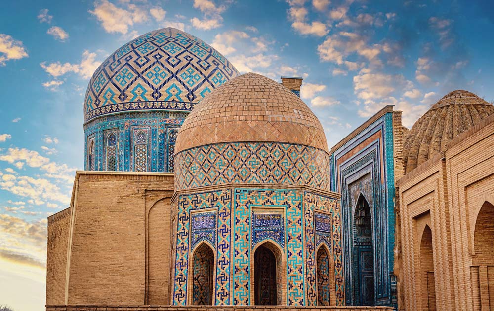 Shah-i-Zinda Mausoleum in Samarkand