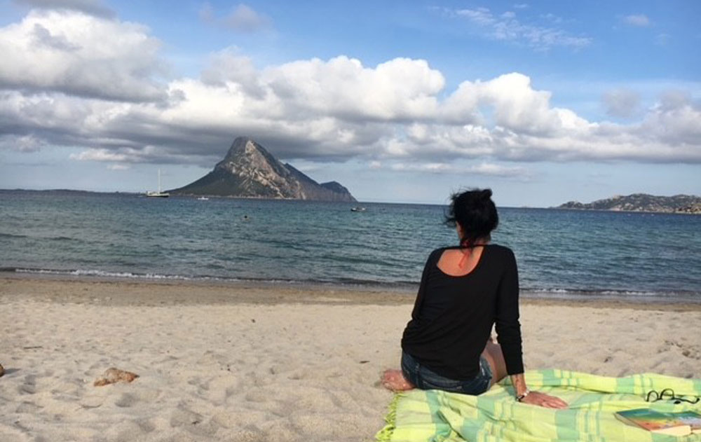 Doris Felchlin in Sardinien